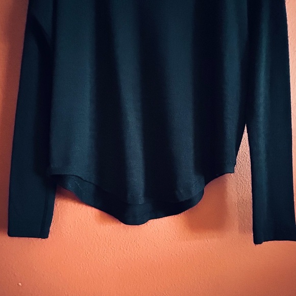 rag & bone Women’s Hudson Black Heather Long-Sleeve Pullover Size S - Picture 6 of 11